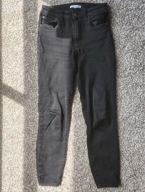 STS Blue Men's Slim Stretch Jeans in Black
